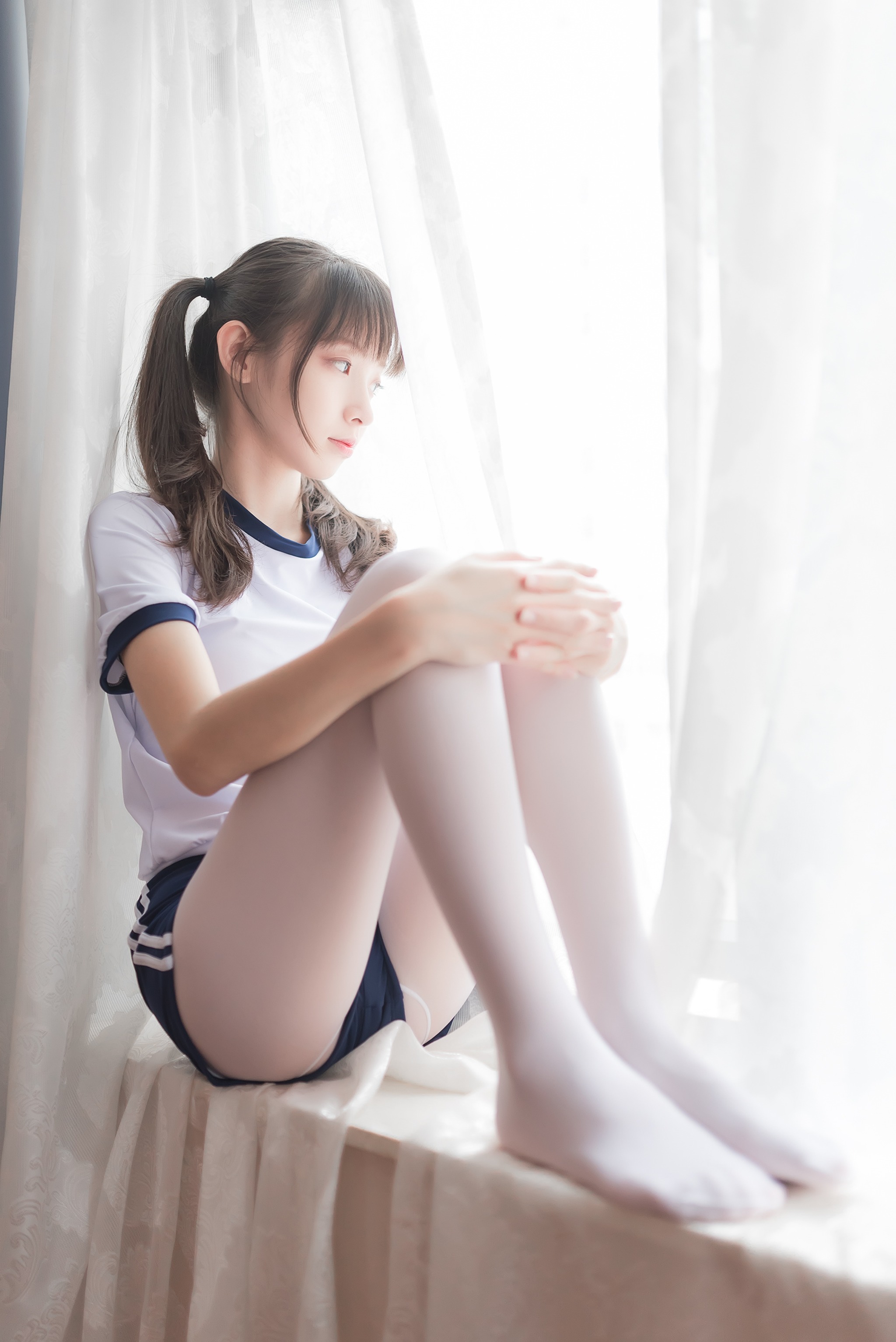 风之领域 - NO.006 运动白丝少女 [50P]-XikXak